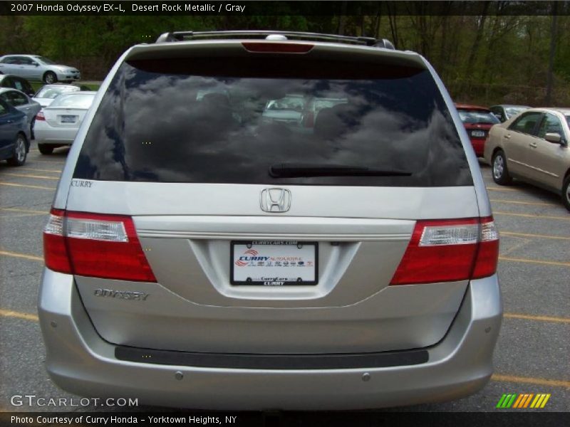 Desert Rock Metallic / Gray 2007 Honda Odyssey EX-L