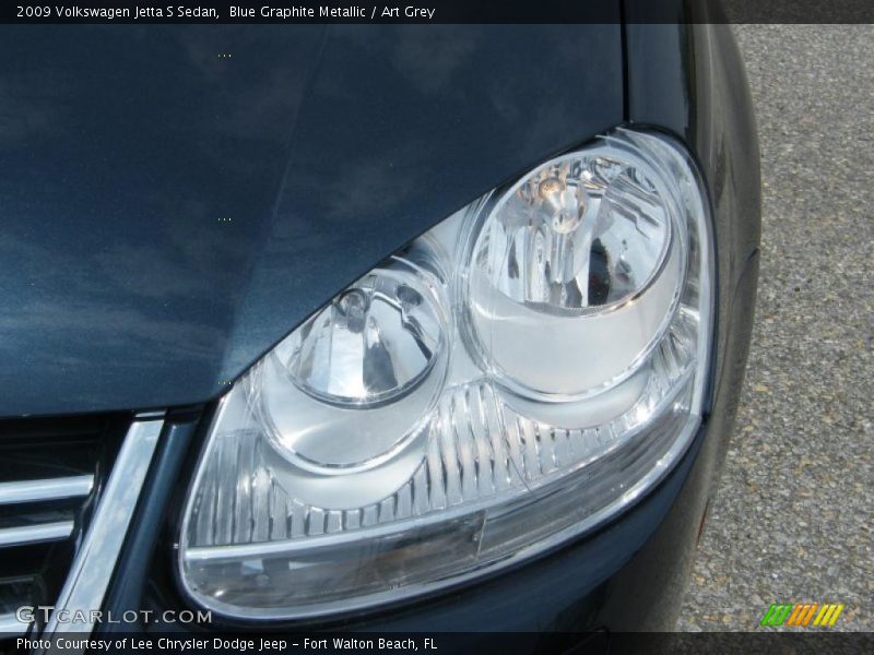 Blue Graphite Metallic / Art Grey 2009 Volkswagen Jetta S Sedan