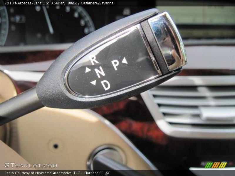 Black / Cashmere/Savanna 2010 Mercedes-Benz S 550 Sedan
