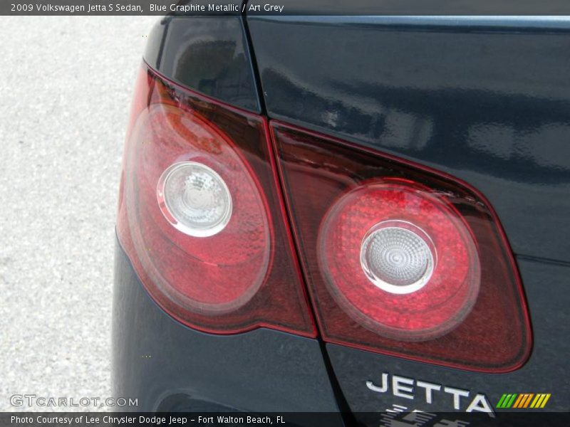 Blue Graphite Metallic / Art Grey 2009 Volkswagen Jetta S Sedan