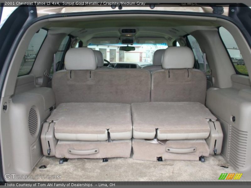 Sunset Gold Metallic / Graphite/Medium Gray 2001 Chevrolet Tahoe LS 4x4