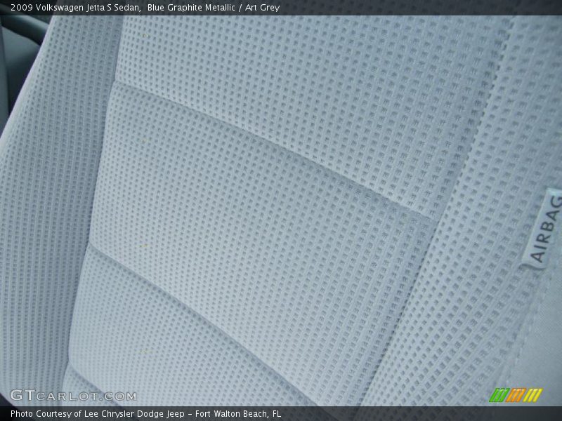 Blue Graphite Metallic / Art Grey 2009 Volkswagen Jetta S Sedan