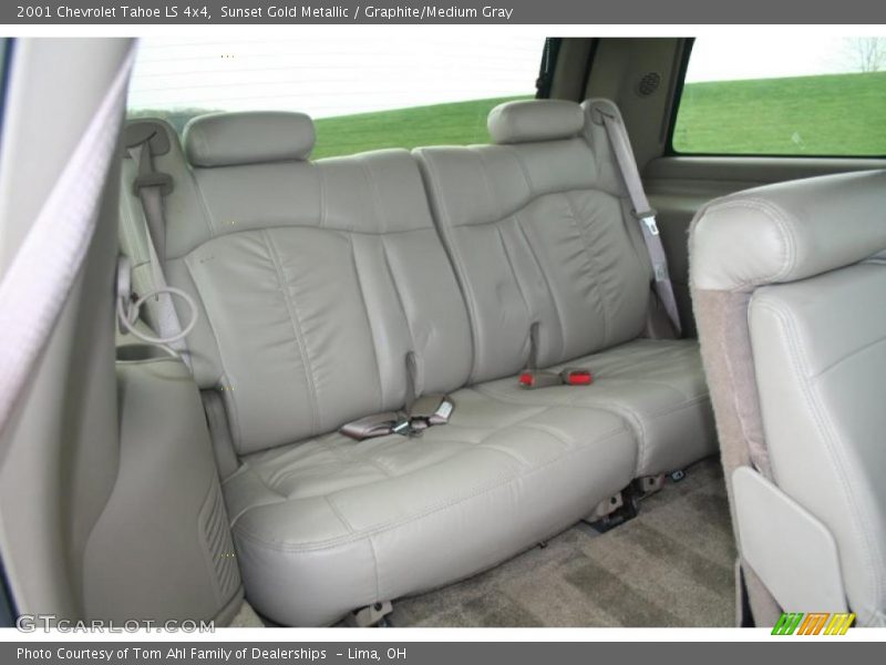 Sunset Gold Metallic / Graphite/Medium Gray 2001 Chevrolet Tahoe LS 4x4