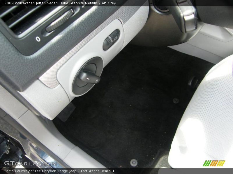 Blue Graphite Metallic / Art Grey 2009 Volkswagen Jetta S Sedan