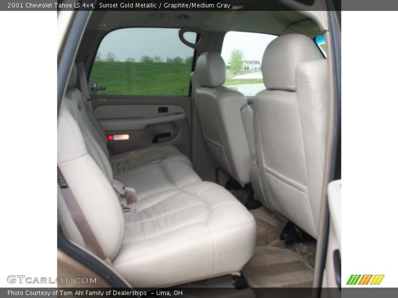 Sunset Gold Metallic / Graphite/Medium Gray 2001 Chevrolet Tahoe LS 4x4