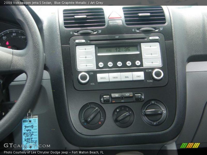 Blue Graphite Metallic / Art Grey 2009 Volkswagen Jetta S Sedan