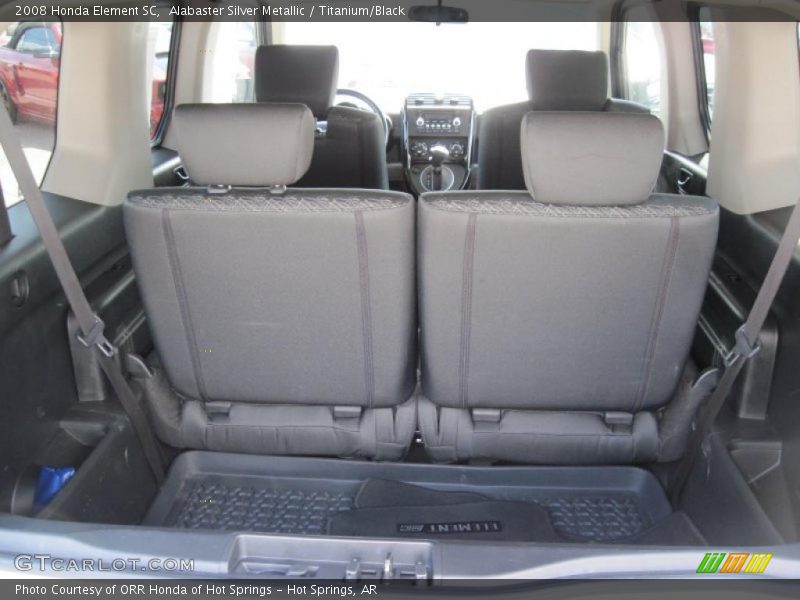 Alabaster Silver Metallic / Titanium/Black 2008 Honda Element SC
