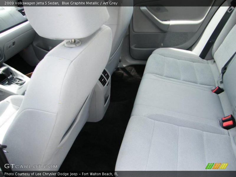 Blue Graphite Metallic / Art Grey 2009 Volkswagen Jetta S Sedan
