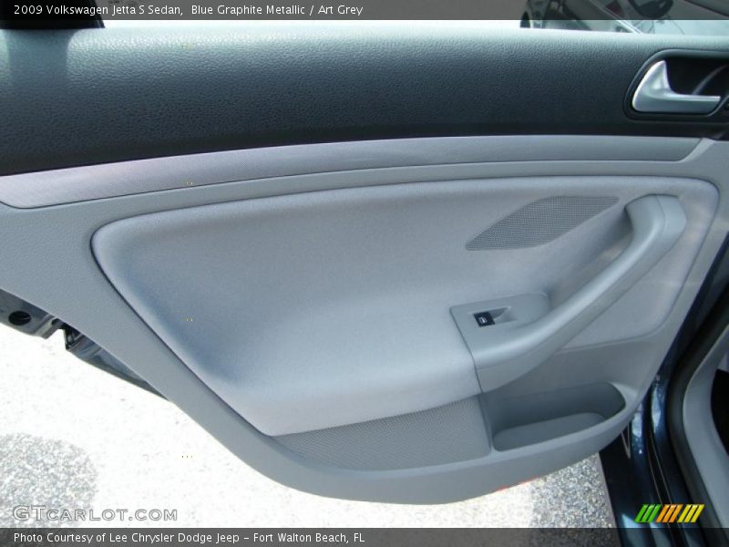 Blue Graphite Metallic / Art Grey 2009 Volkswagen Jetta S Sedan
