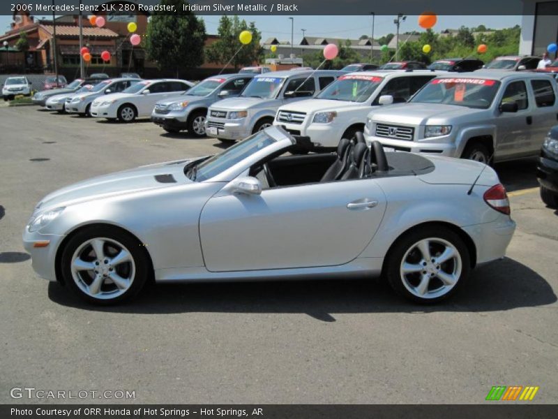 Iridium Silver Metallic / Black 2006 Mercedes-Benz SLK 280 Roadster