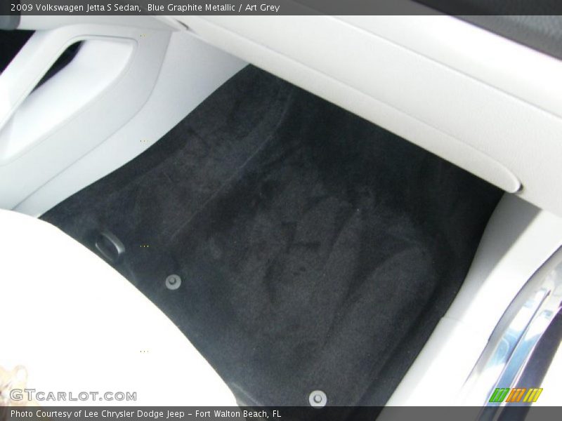 Blue Graphite Metallic / Art Grey 2009 Volkswagen Jetta S Sedan
