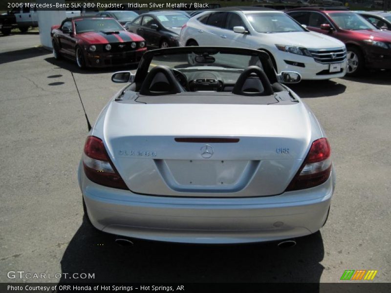 Iridium Silver Metallic / Black 2006 Mercedes-Benz SLK 280 Roadster
