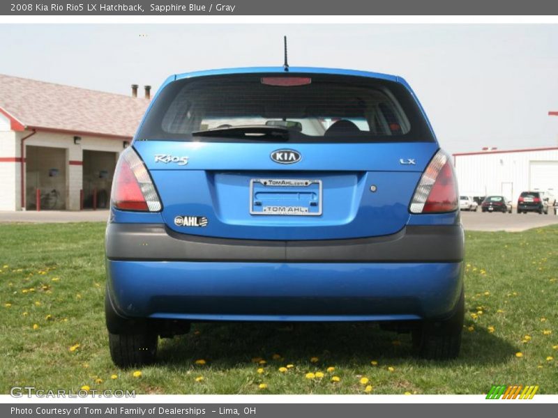Sapphire Blue / Gray 2008 Kia Rio Rio5 LX Hatchback