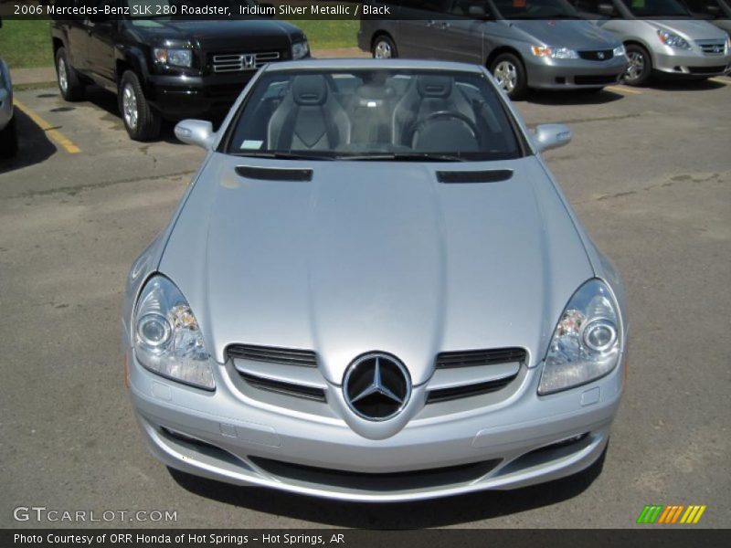 Iridium Silver Metallic / Black 2006 Mercedes-Benz SLK 280 Roadster