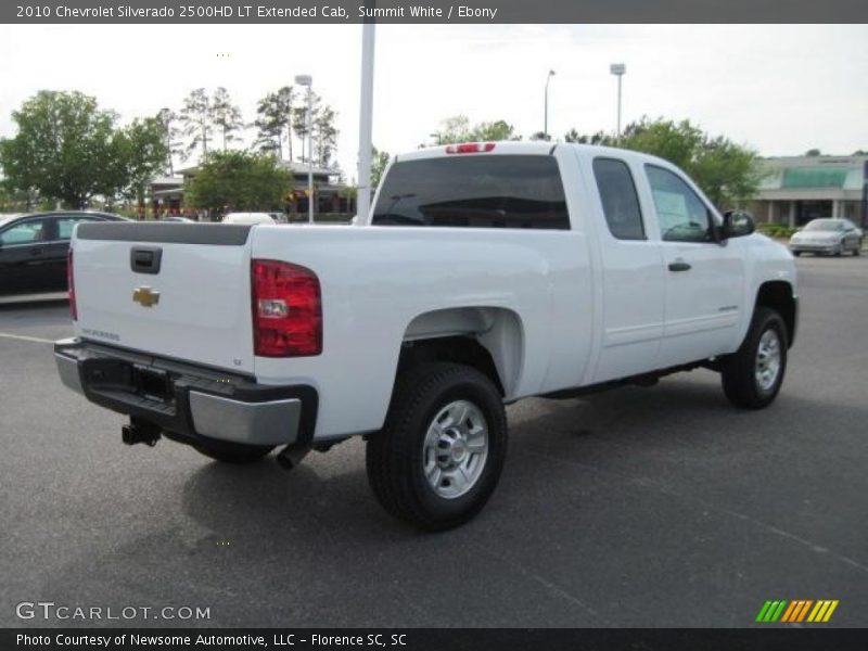Summit White / Ebony 2010 Chevrolet Silverado 2500HD LT Extended Cab