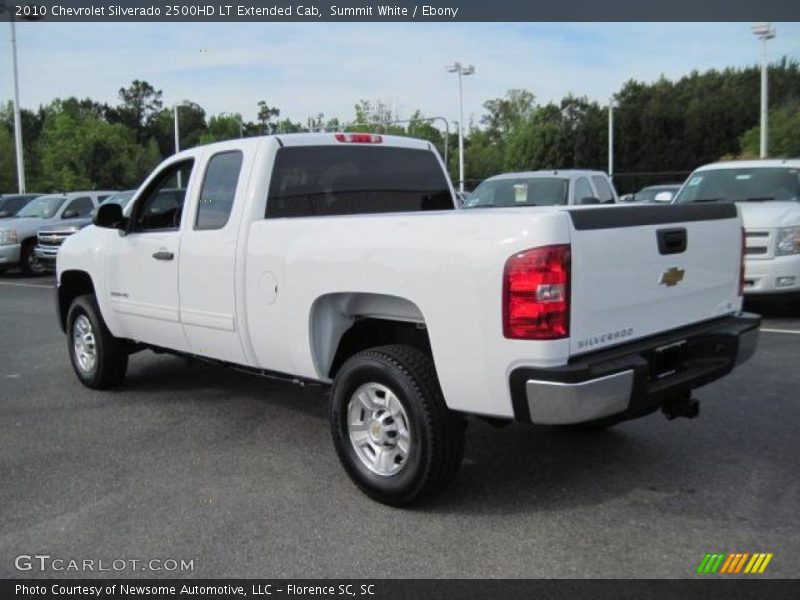 Summit White / Ebony 2010 Chevrolet Silverado 2500HD LT Extended Cab