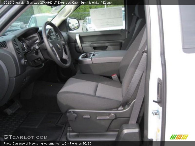 Summit White / Ebony 2010 Chevrolet Silverado 2500HD LT Extended Cab