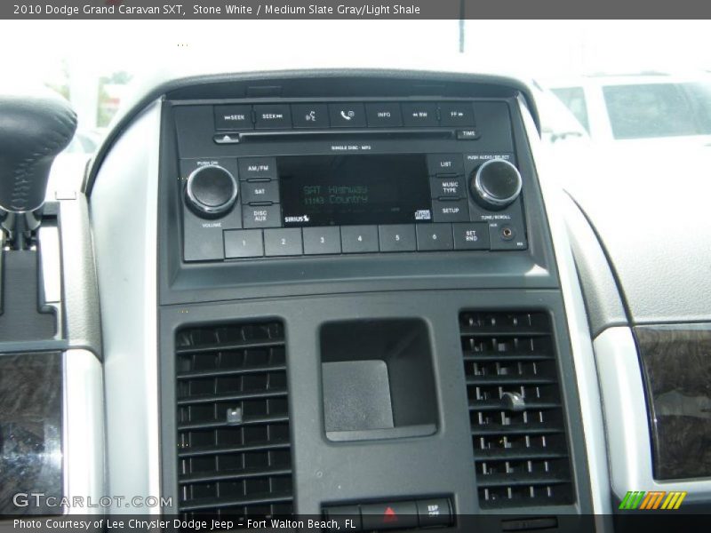 Stone White / Medium Slate Gray/Light Shale 2010 Dodge Grand Caravan SXT