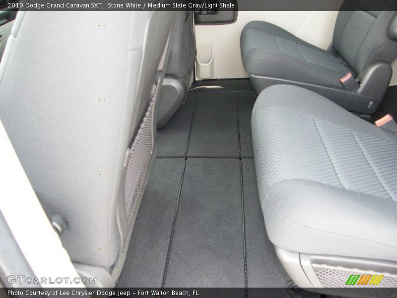 Stone White / Medium Slate Gray/Light Shale 2010 Dodge Grand Caravan SXT