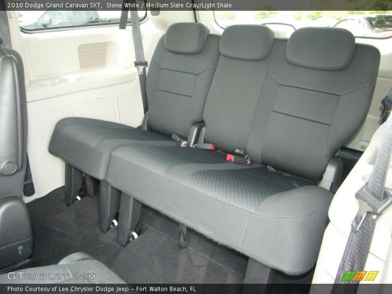 Stone White / Medium Slate Gray/Light Shale 2010 Dodge Grand Caravan SXT