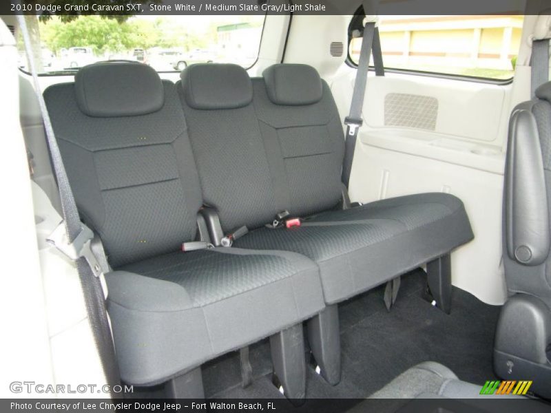 Stone White / Medium Slate Gray/Light Shale 2010 Dodge Grand Caravan SXT
