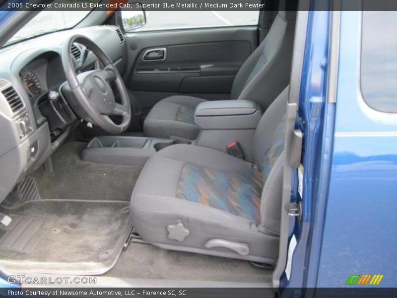Superior Blue Metallic / Medium Dark Pewter 2005 Chevrolet Colorado LS Extended Cab