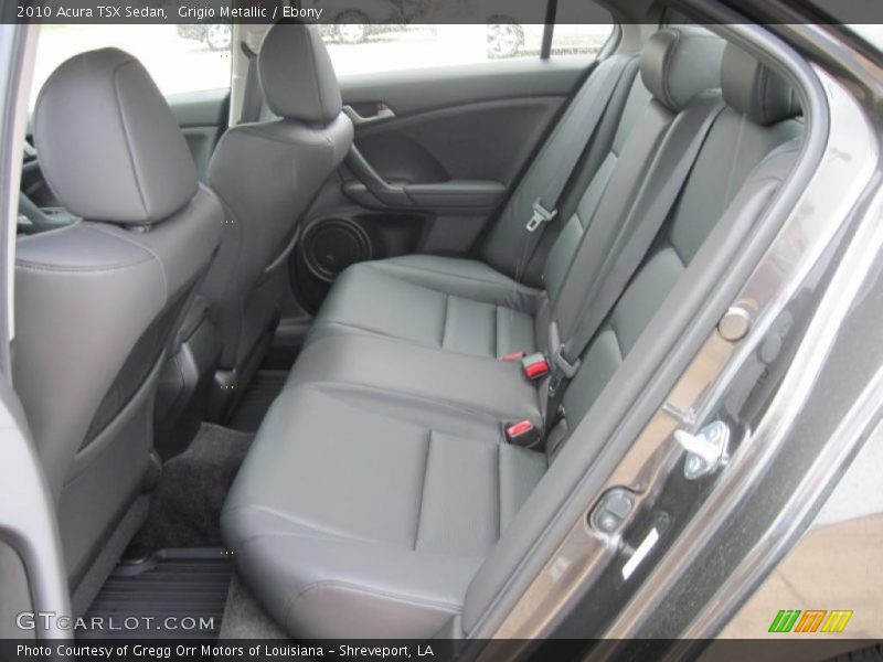 Grigio Metallic / Ebony 2010 Acura TSX Sedan