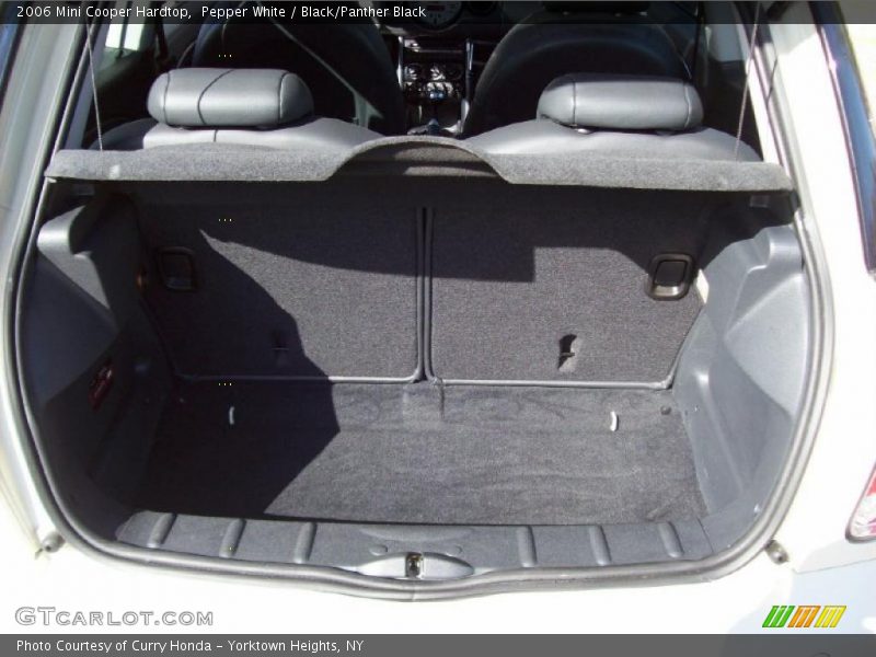 Pepper White / Black/Panther Black 2006 Mini Cooper Hardtop