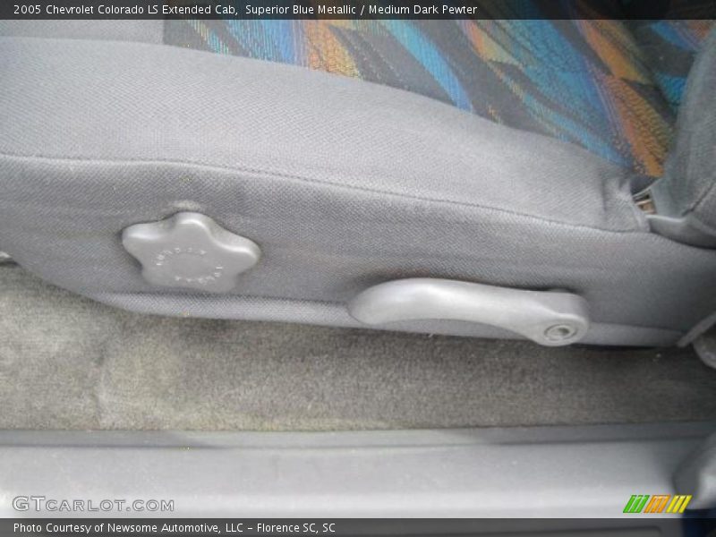 Superior Blue Metallic / Medium Dark Pewter 2005 Chevrolet Colorado LS Extended Cab