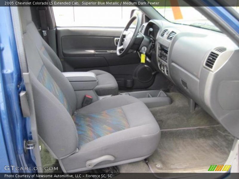 Superior Blue Metallic / Medium Dark Pewter 2005 Chevrolet Colorado LS Extended Cab