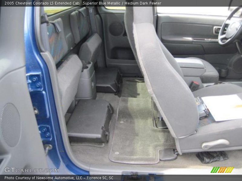 Superior Blue Metallic / Medium Dark Pewter 2005 Chevrolet Colorado LS Extended Cab
