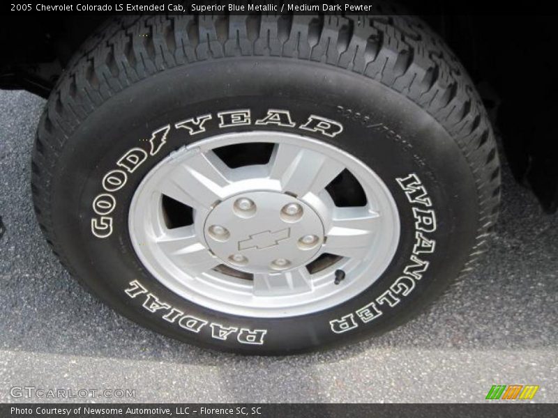 Superior Blue Metallic / Medium Dark Pewter 2005 Chevrolet Colorado LS Extended Cab