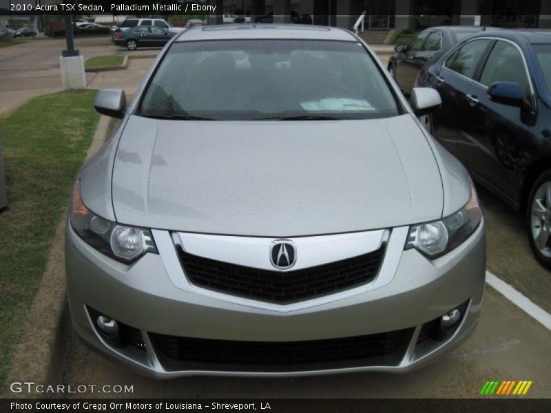 Palladium Metallic / Ebony 2010 Acura TSX Sedan