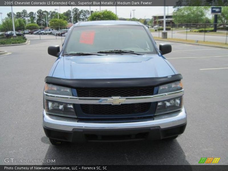 Superior Blue Metallic / Medium Dark Pewter 2005 Chevrolet Colorado LS Extended Cab