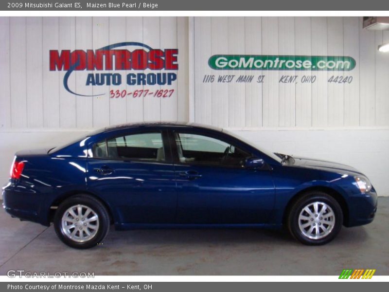 Maizen Blue Pearl / Beige 2009 Mitsubishi Galant ES