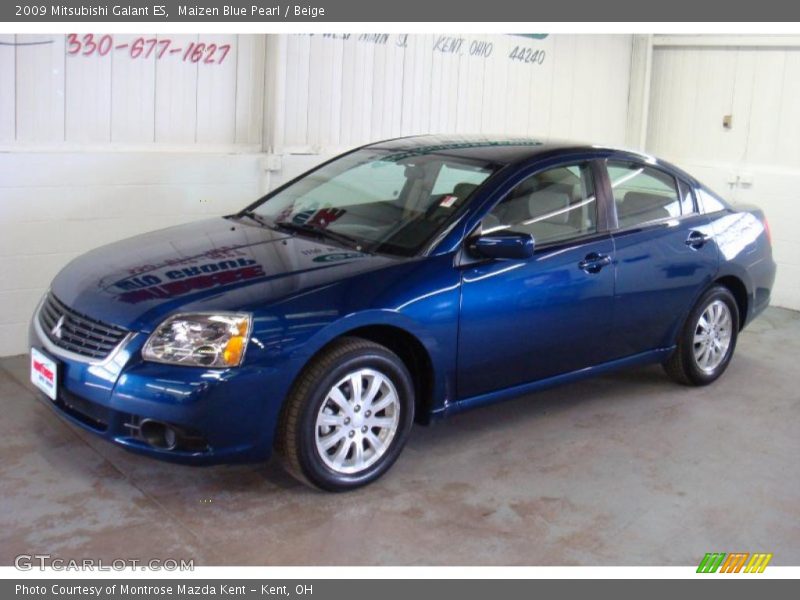 Maizen Blue Pearl / Beige 2009 Mitsubishi Galant ES