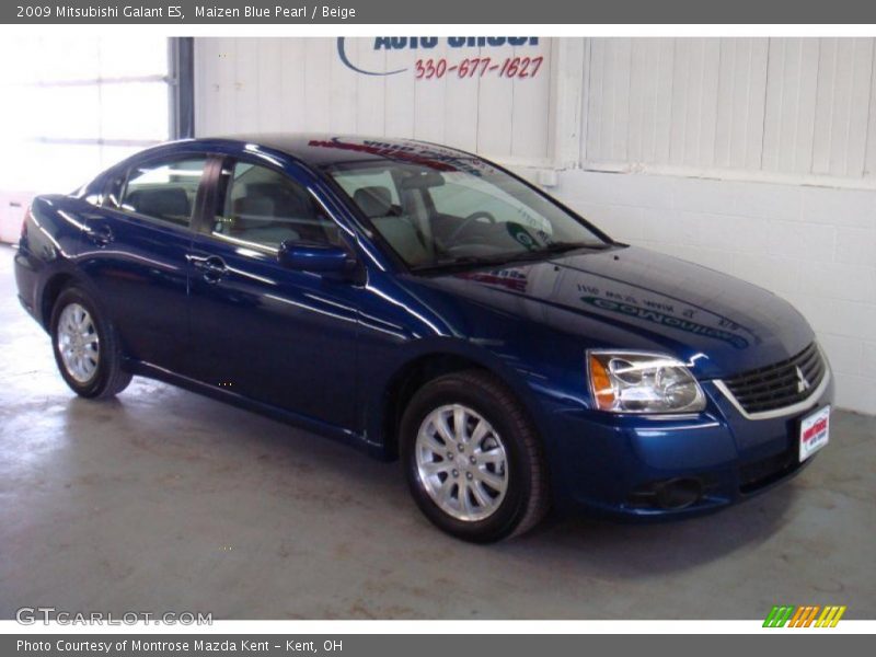 Maizen Blue Pearl / Beige 2009 Mitsubishi Galant ES
