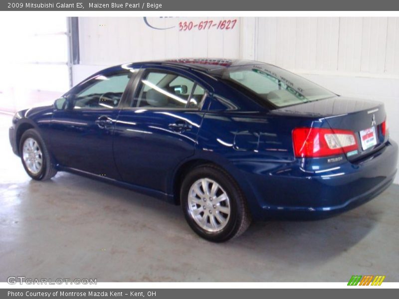 Maizen Blue Pearl / Beige 2009 Mitsubishi Galant ES