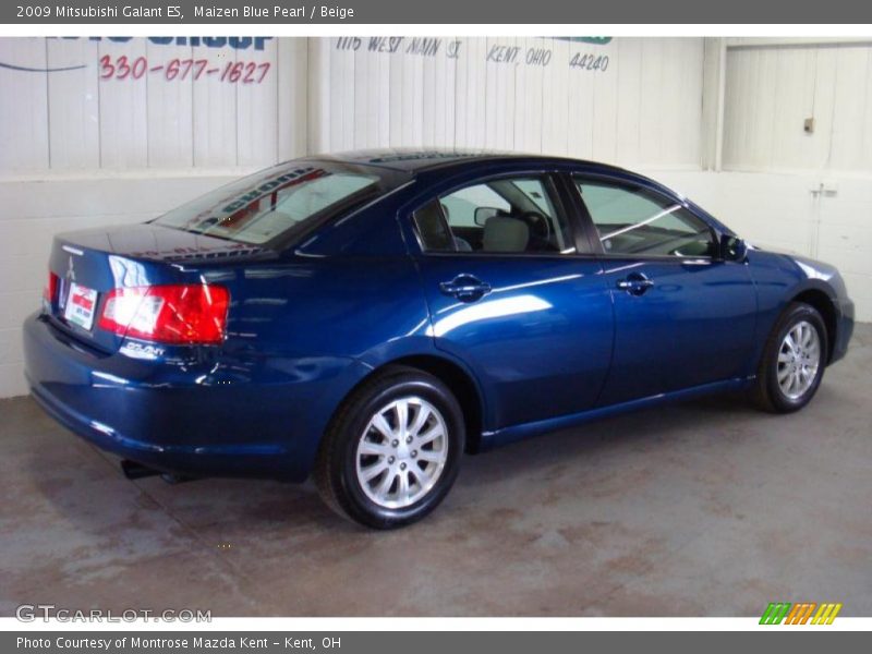 Maizen Blue Pearl / Beige 2009 Mitsubishi Galant ES