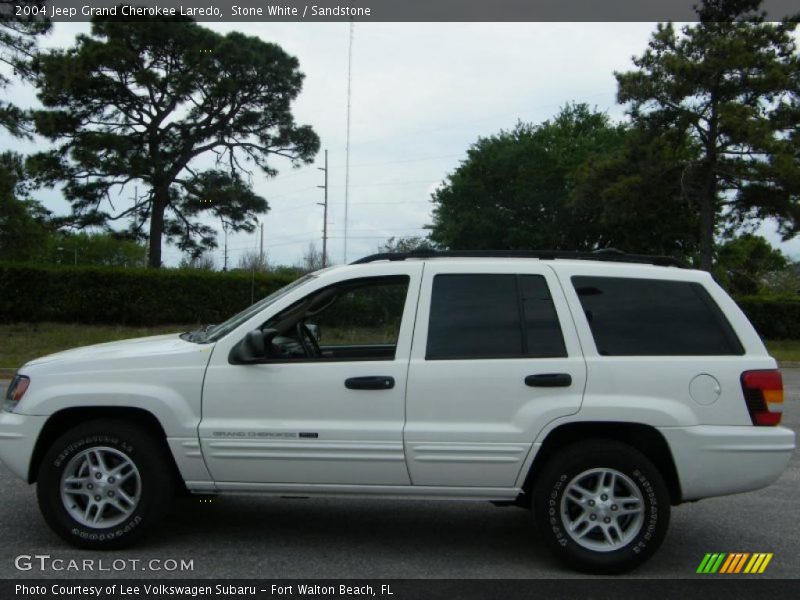 Stone White / Sandstone 2004 Jeep Grand Cherokee Laredo