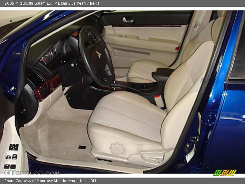Maizen Blue Pearl / Beige 2009 Mitsubishi Galant ES