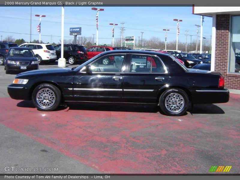 Black / Light Graphite 2000 Mercury Grand Marquis GS