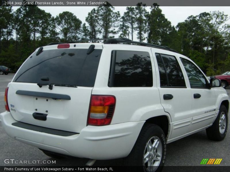 Stone White / Sandstone 2004 Jeep Grand Cherokee Laredo