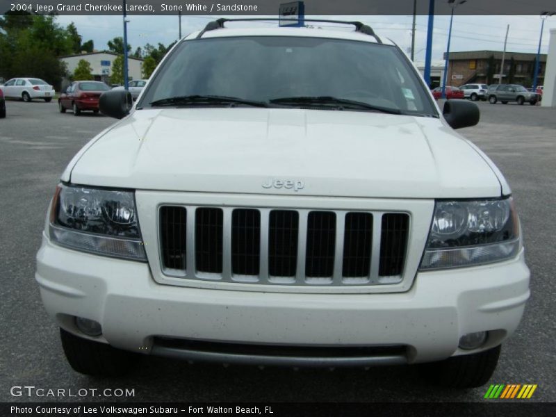 Stone White / Sandstone 2004 Jeep Grand Cherokee Laredo