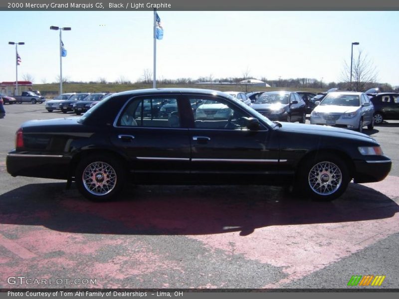 Black / Light Graphite 2000 Mercury Grand Marquis GS