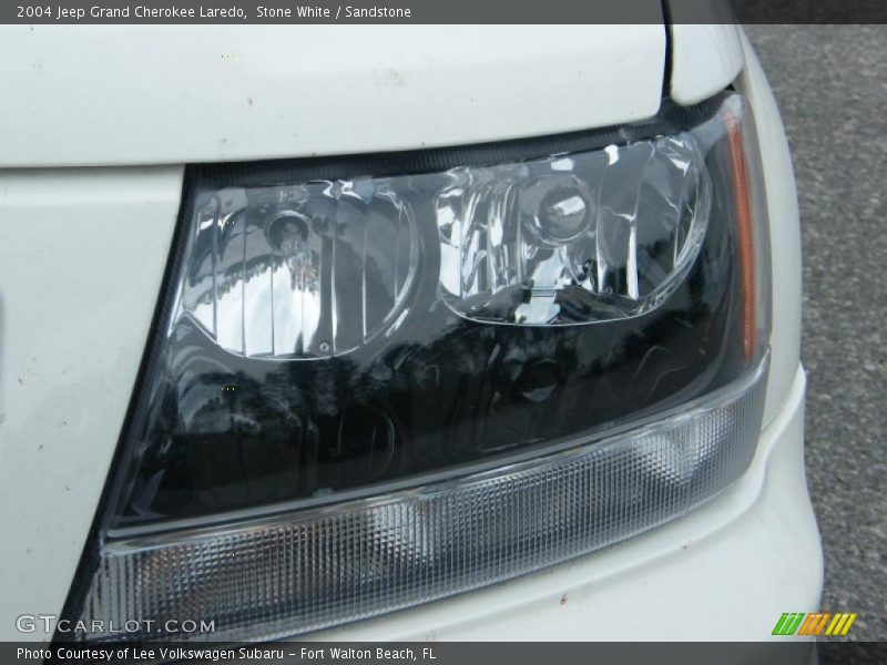 Stone White / Sandstone 2004 Jeep Grand Cherokee Laredo