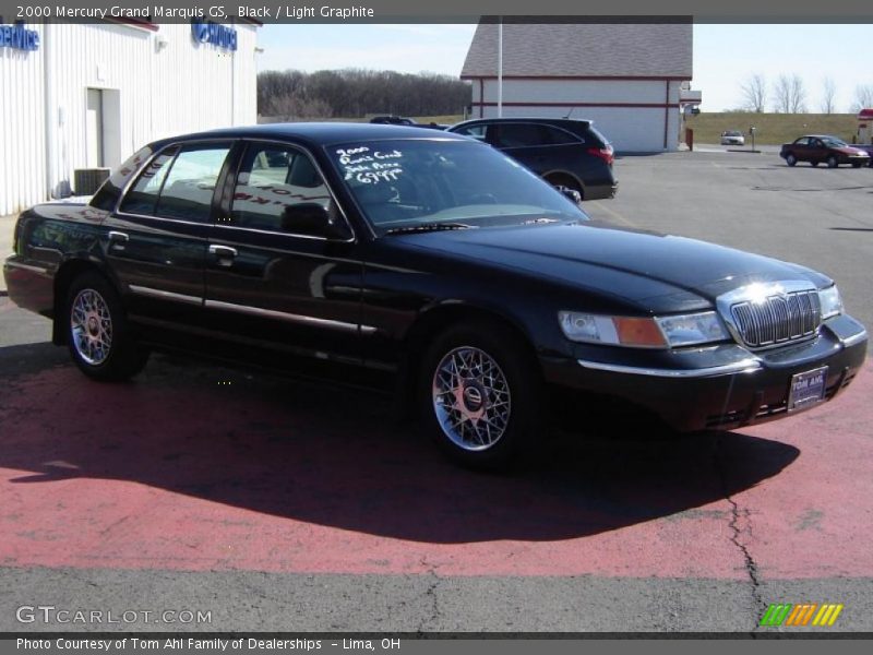 Black / Light Graphite 2000 Mercury Grand Marquis GS