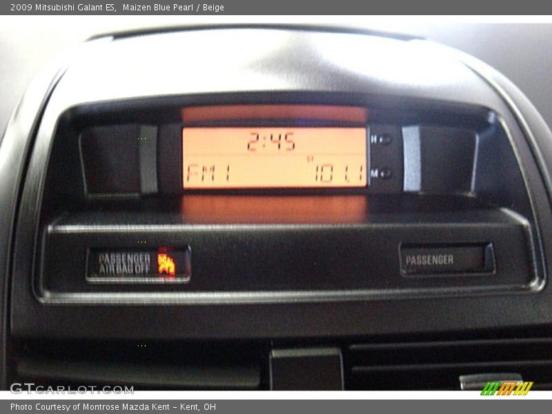 Maizen Blue Pearl / Beige 2009 Mitsubishi Galant ES