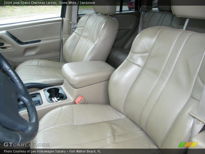 Stone White / Sandstone 2004 Jeep Grand Cherokee Laredo