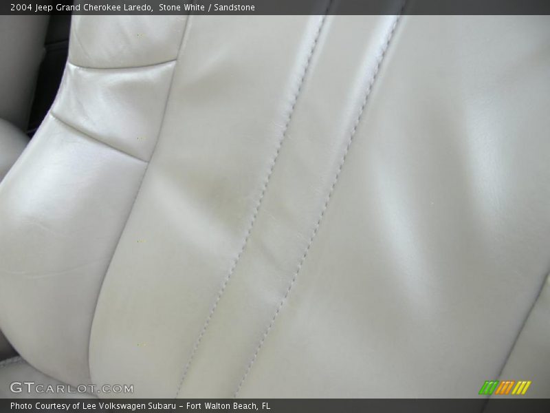Stone White / Sandstone 2004 Jeep Grand Cherokee Laredo